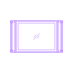Buildings Bay Bow Windows Bay Window 90 Degree Casement Line Tracing Svg Vector, Free Vectors File